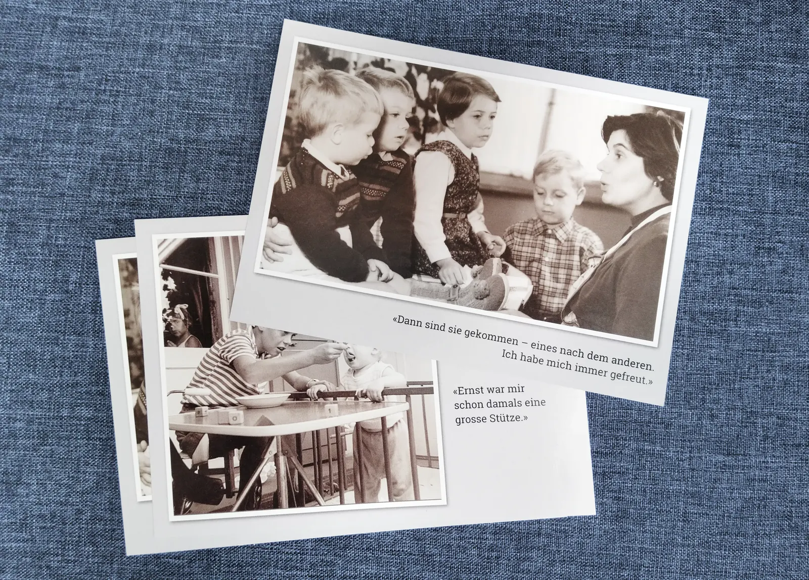 Biografisches Postkartenset
